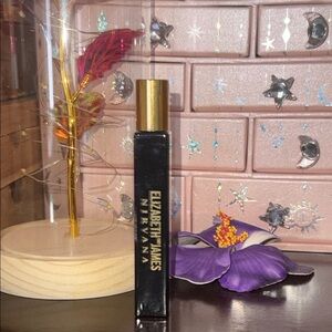 Elizabeth and James Nirvana Rollerball in Black with Gold Accents